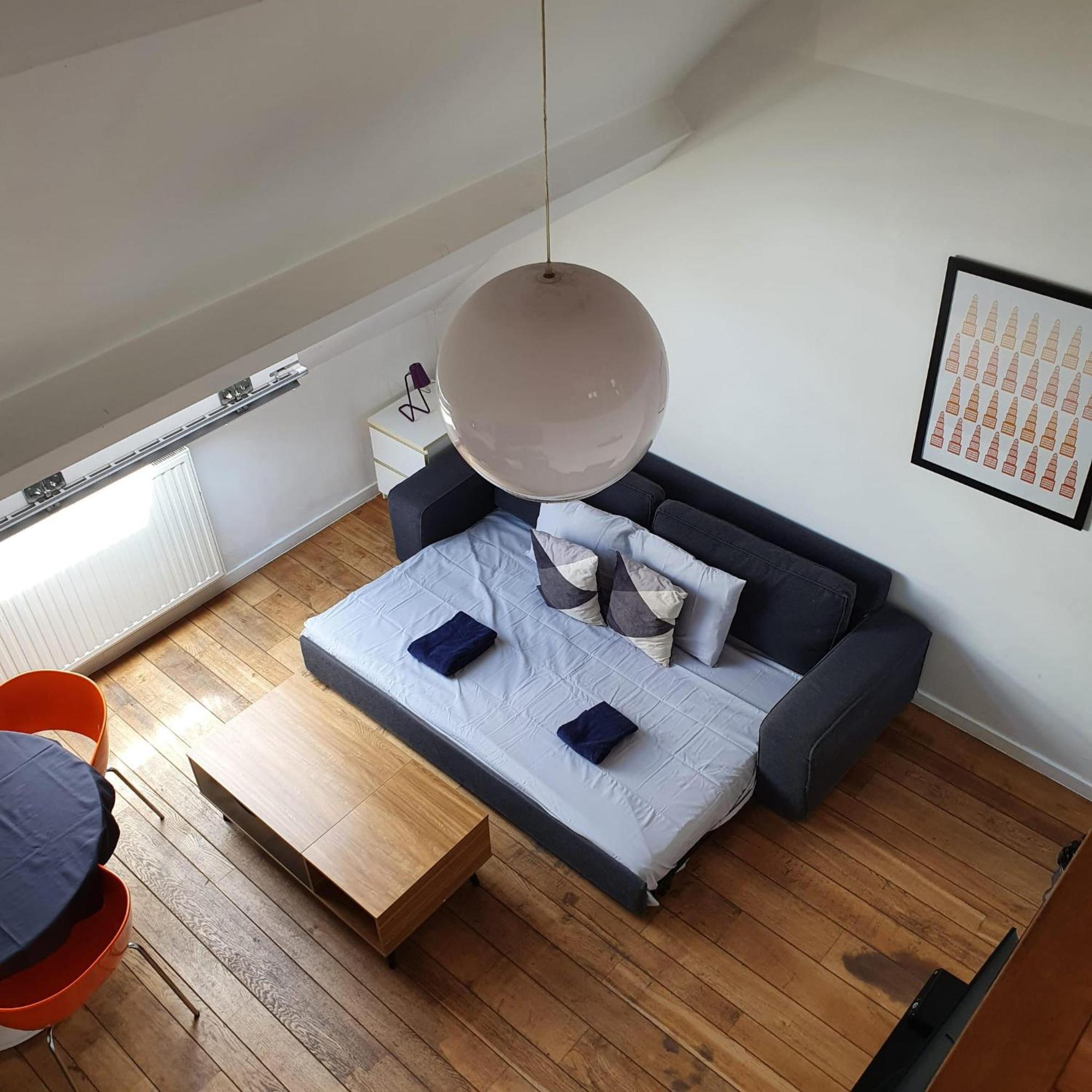 Penthouse Duplex Cosy 2 Chambres Au Coeur De Bruxelles ภายนอก รูปภาพ